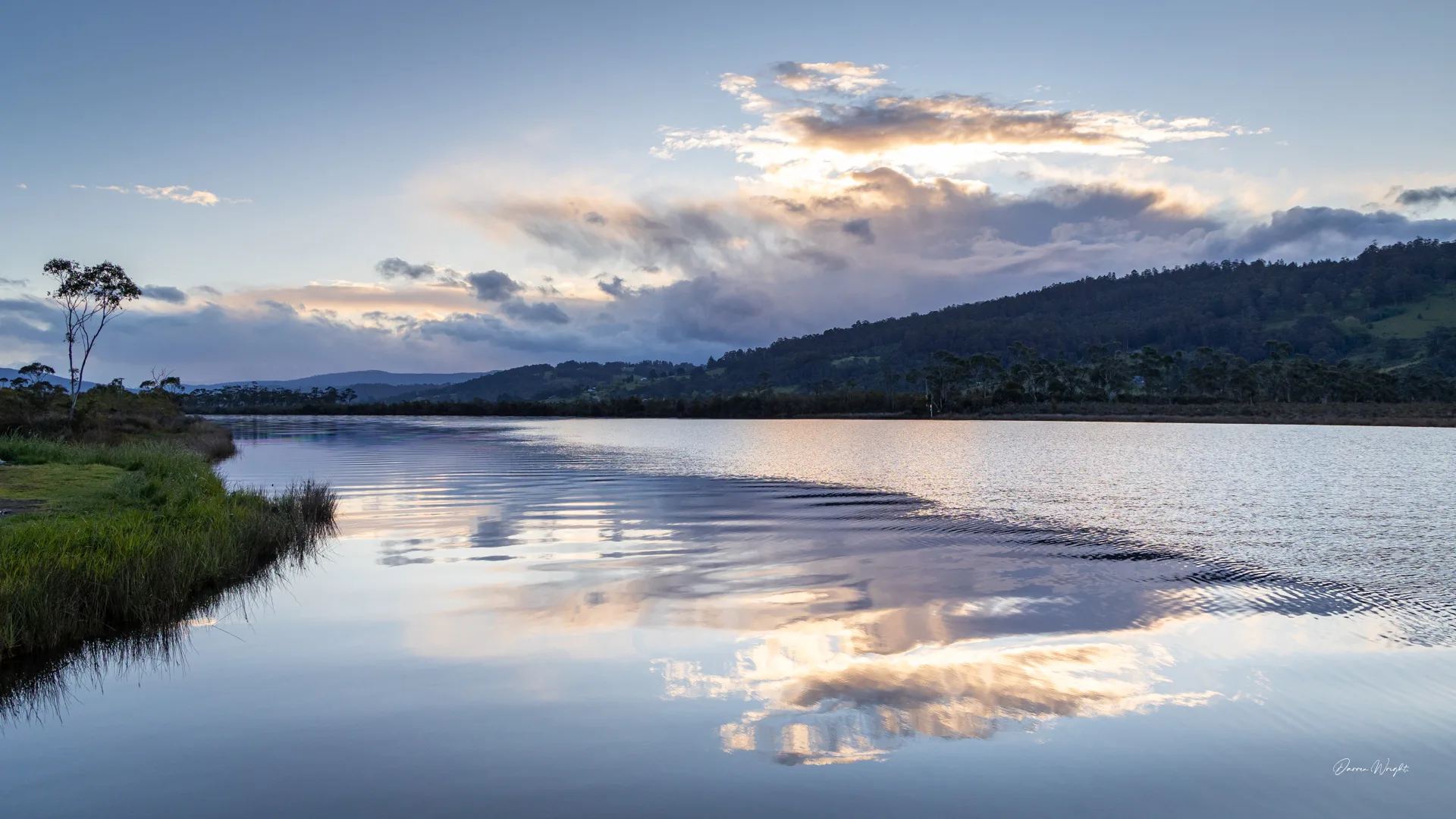 The Huon River, Tasmania